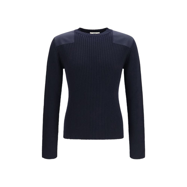 Fendi Blue Wool Sweatshirt