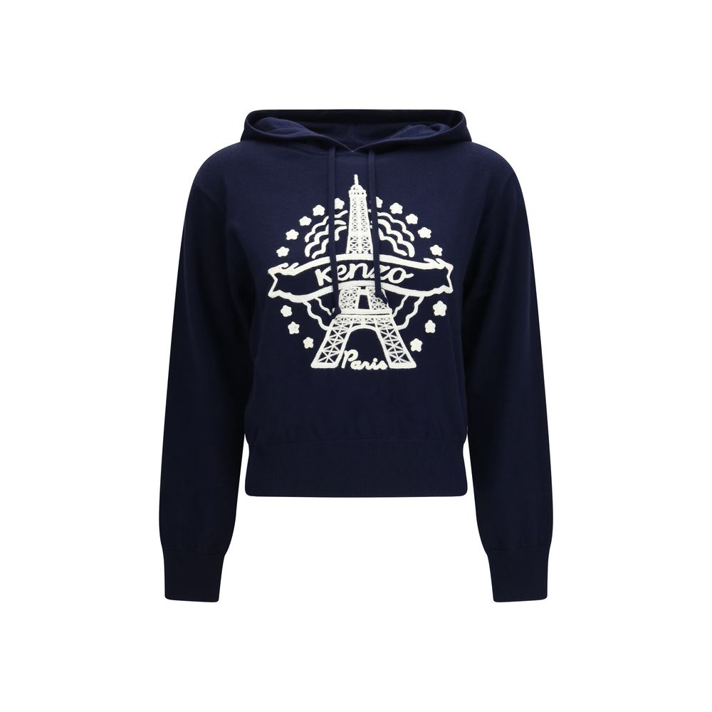 Kenzo Blue Wool Sweatshirt