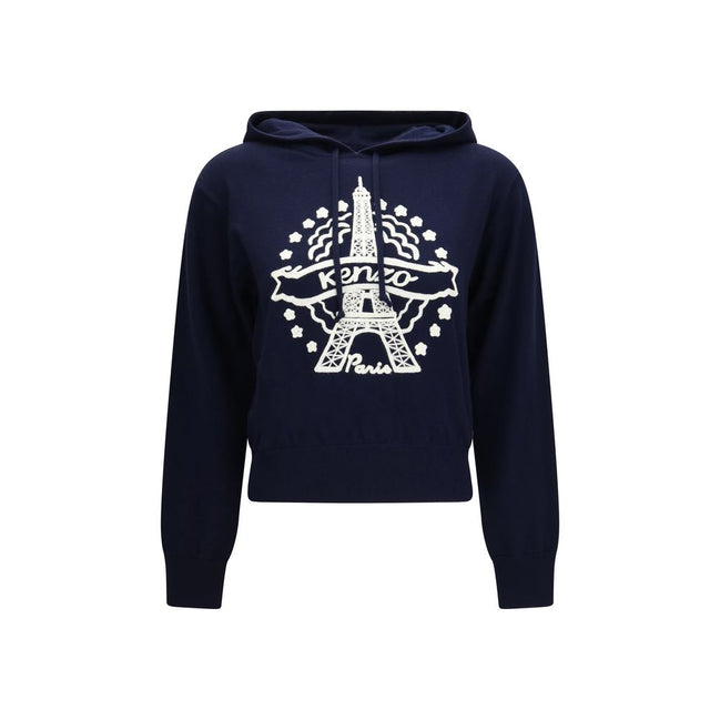 Kenzo Blue Wool Sweatshirt