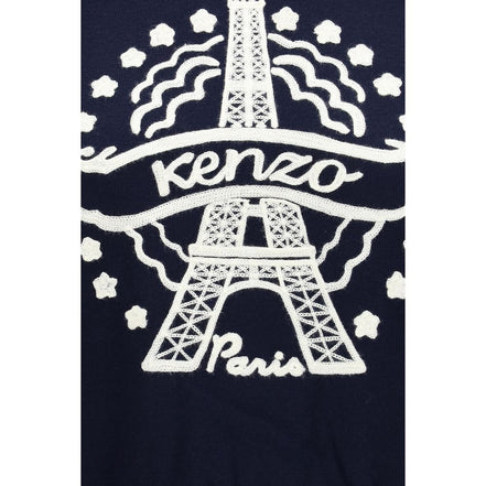 Kenzo Blue Wool Sweatshirt