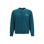 Kenzo Bicolor Wool Cardigan