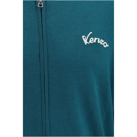 Kenzo Bicolor Wool Cardigan