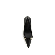 Gucci Black Calf Leather High Heel Pumps