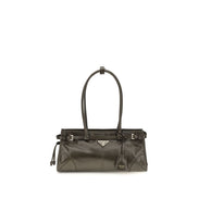 Prada Black Calf Leather Handbag