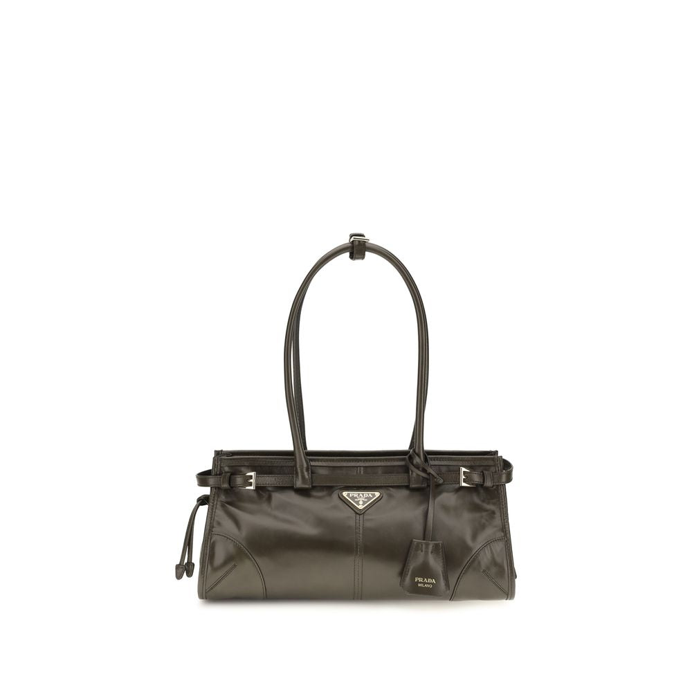 Prada Black Calf Leather Handbag