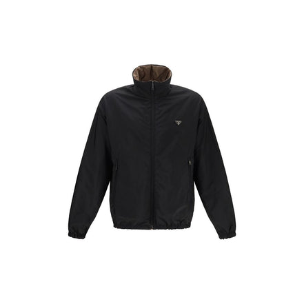 Prada Multicolor Recycled Polyamide Full-Length Jacket