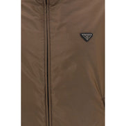 Prada Multicolor Recycled Polyamide Full-Length Jacket