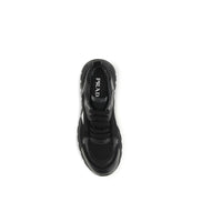 Prada Black Fabric Athletic Sneakers