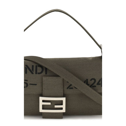 Fendi Bicolor Polyester Shoulder Bag