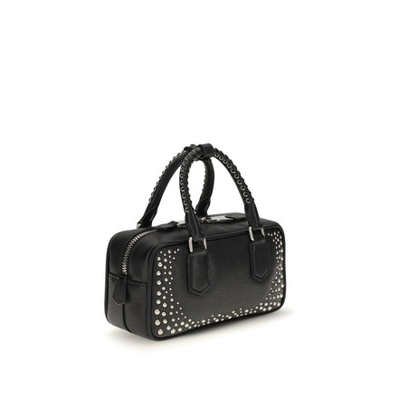Miu Miu Black Calf Leather Shoulder Bag