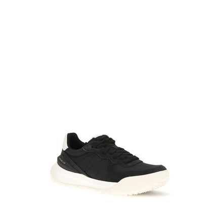 Moncler Black Polyamide Athletic Sneakers