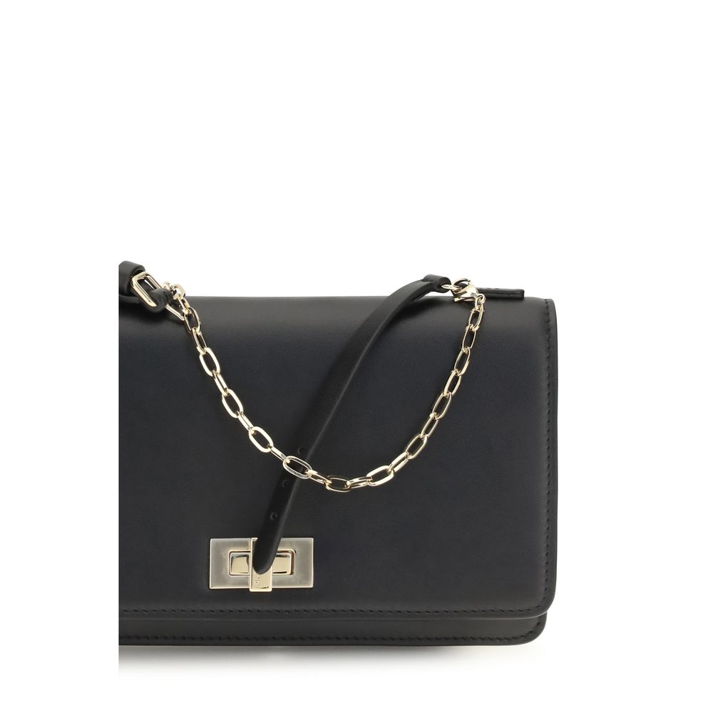 Fendi Black Calf Leather Wallet