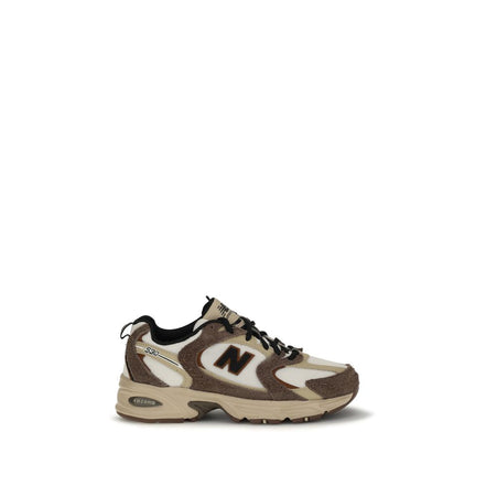 New Balance Brown Polyamide Athletic Sneakers