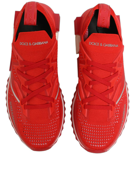 Dolce & Gabbana Red Sorrento Sneakers
