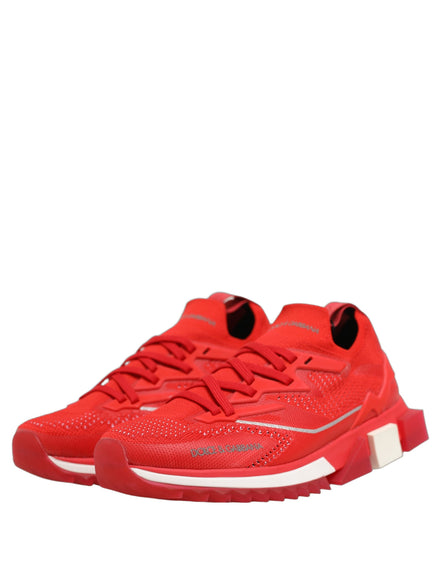 Dolce & Gabbana Red Sorrento Sneakers