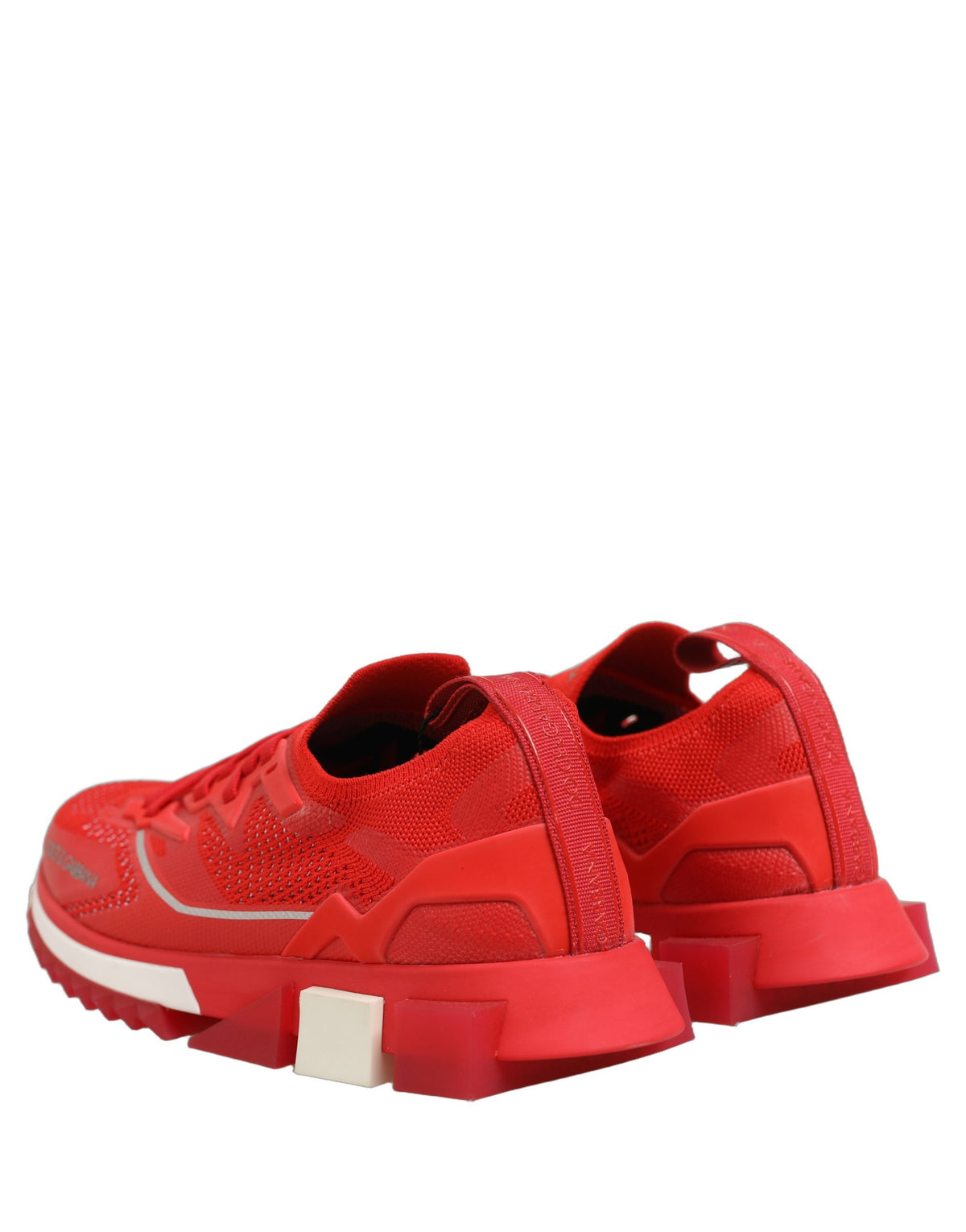Dolce & Gabbana Red Sorrento Sneakers