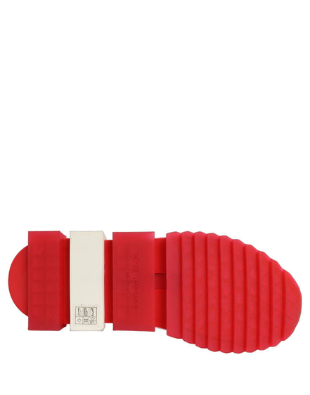 Dolce & Gabbana Red Sorrento Sneakers