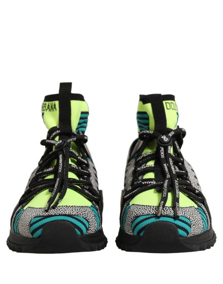 Dolce & Gabbana Multicolor Sorrento Socks Sneakers