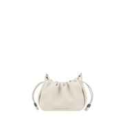Brunello Cucinelli Beige Calf Leather Shoulder Bag