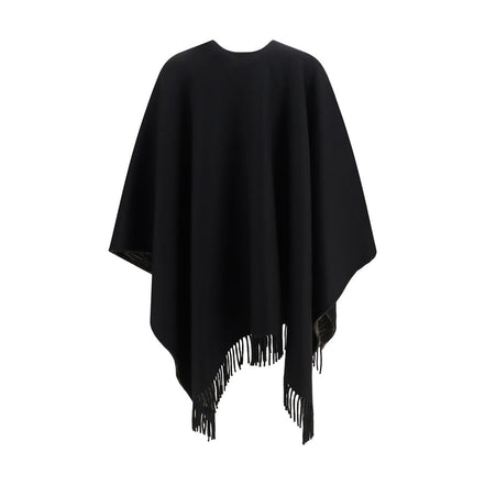 Fendi Black Wool Scarf