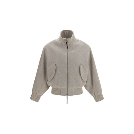 Jacquemus Beige Wool Bomber