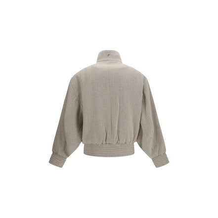 Jacquemus Beige Wool Bomber