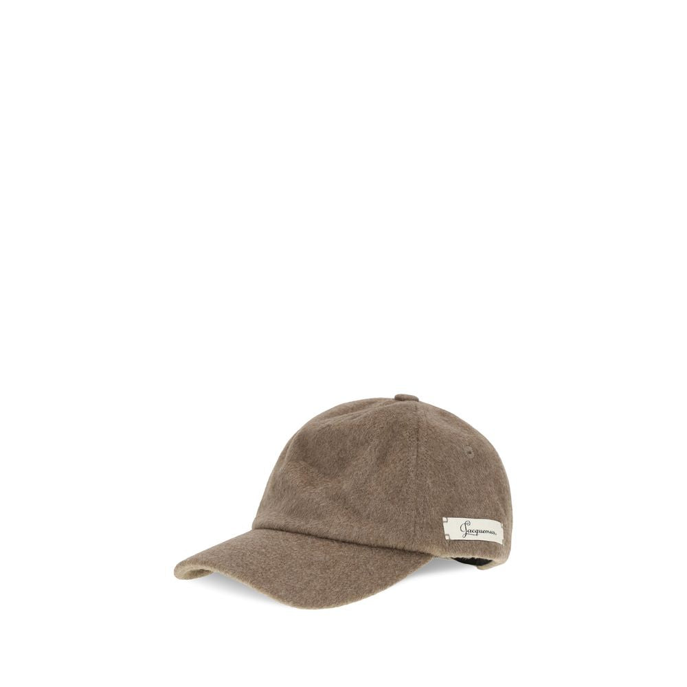 Jacquemus Brown Wool Cap (Baseball Hat)