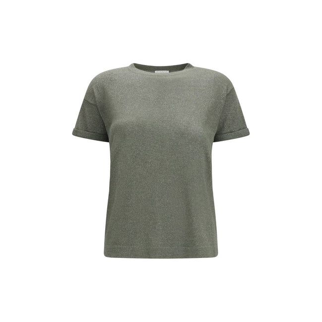 Brunello Cucinelli Bicolor Nylon T-Shirt