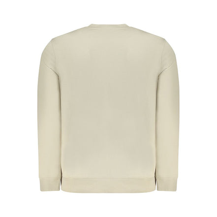 Hugo Boss Beige Cotton Men Sweatshirt