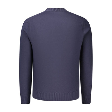 Hugo Boss Blue Wool Sweatshirt