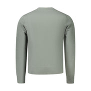 Hugo Boss Green Cotton Men's Sweater