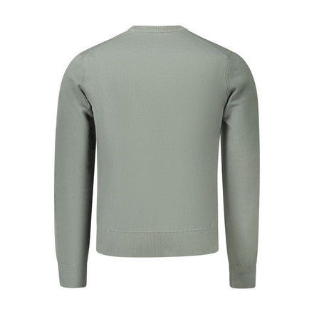 Hugo Boss Green Cotton Men's Sweater