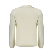 Hugo Boss White Wool Sweatshirt