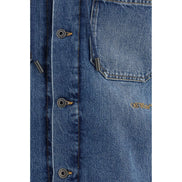 Off-White Blue Cotton Denim Jacket