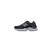 New Balance Black Suede Leather Chunky Sneakers