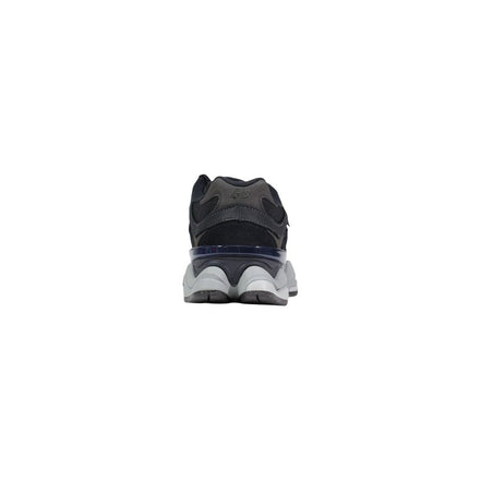 New Balance Black Suede Leather Chunky Sneakers