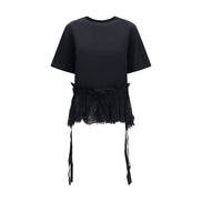Alexander McQueen Black Cotton T-Shirt