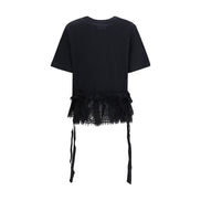 Alexander McQueen Black Cotton T-Shirt
