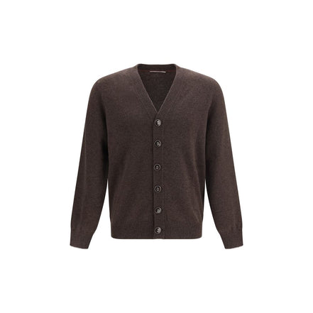 Brunello Cucinelli Brown Cashmere Cardigan
