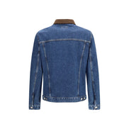 Brunello Cucinelli Blue Cotton Denim Jacket