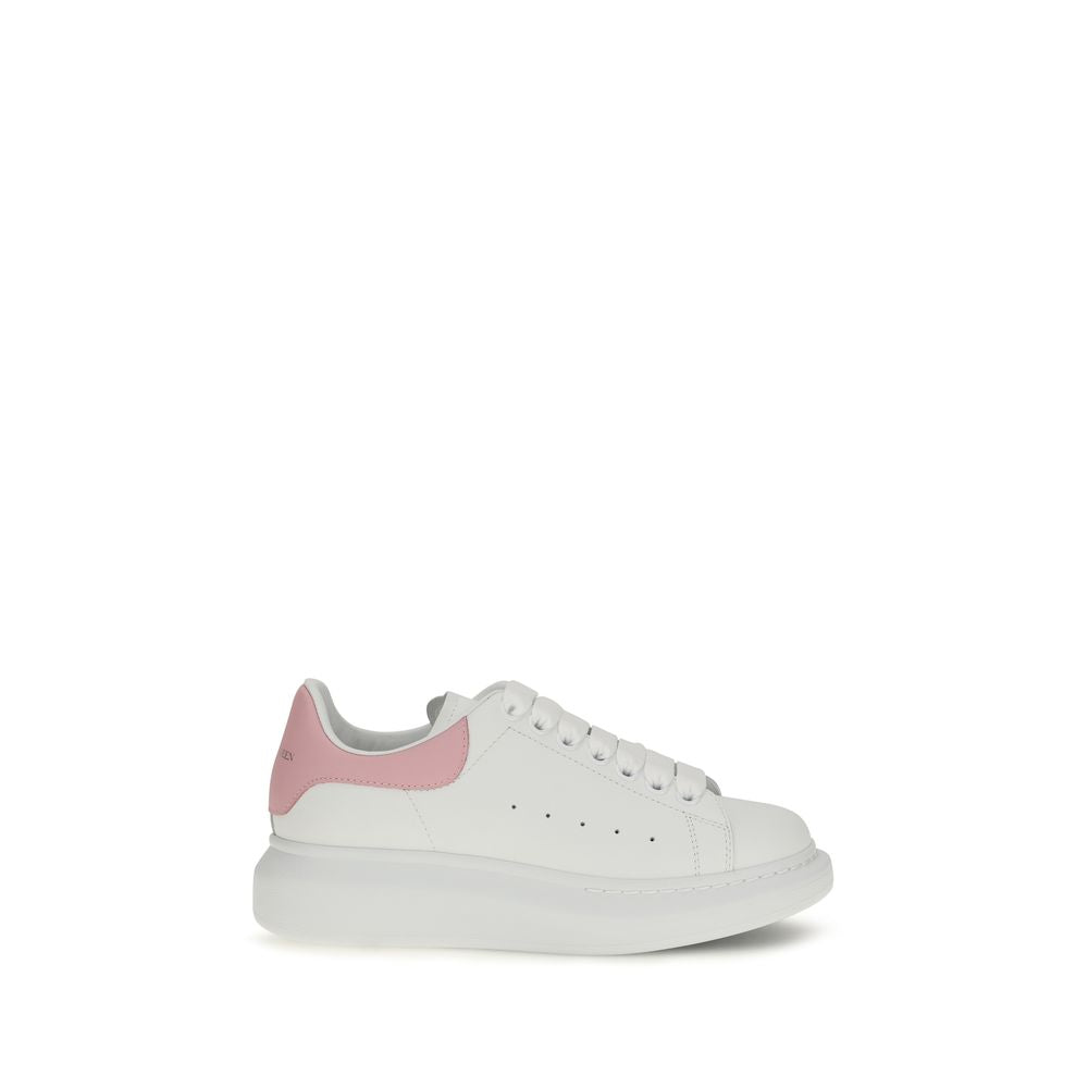 Alexander McQueen White Calf Leather Chunky Sneakers