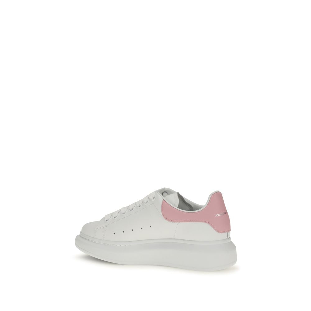 Alexander McQueen White Calf Leather Chunky Sneakers