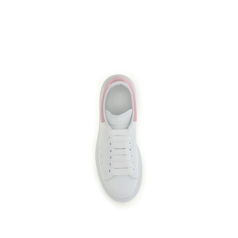 Alexander McQueen White Calf Leather Chunky Sneakers
