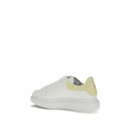 Alexander McQueen White Calf Leather Chunky Sneakers