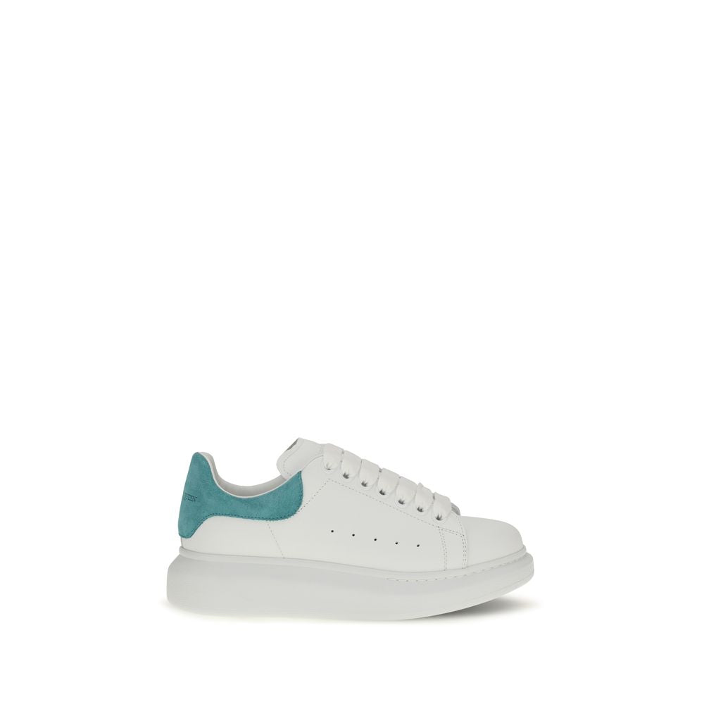 Alexander McQueen White Calf Leather Chunky Sneakers