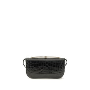 Tom Ford Black Calf Leather Shoulder Bag