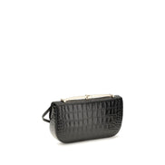 Tom Ford Black Calf Leather Shoulder Bag