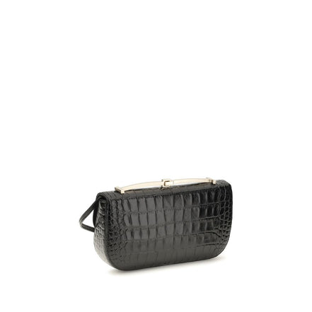 Tom Ford Black Calf Leather Shoulder Bag