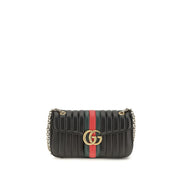 Gucci Black Calf Leather Shoulder Bag