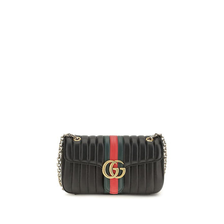 Gucci Black Calf Leather Shoulder Bag